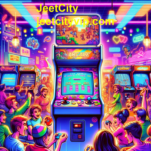 Reviva a Nostalgia com os Jogos de Arcade no JeetCity